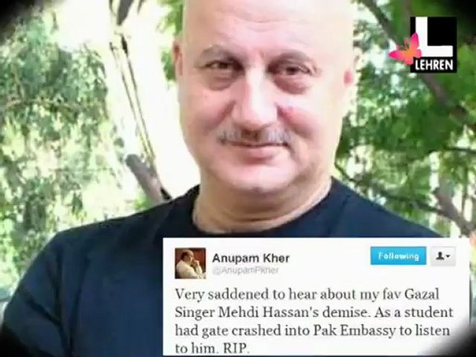 Bollywood Mourns Legendary Mehdi Hassan