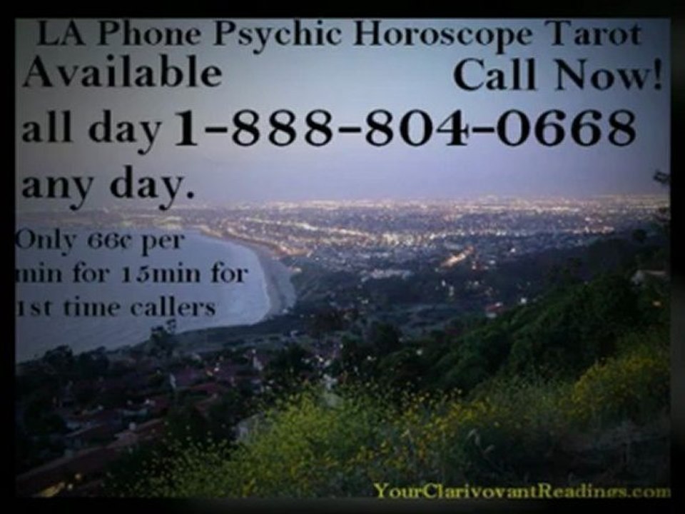 Cheap Psychic California LA Phone Phychic, Horoscope & Tarot