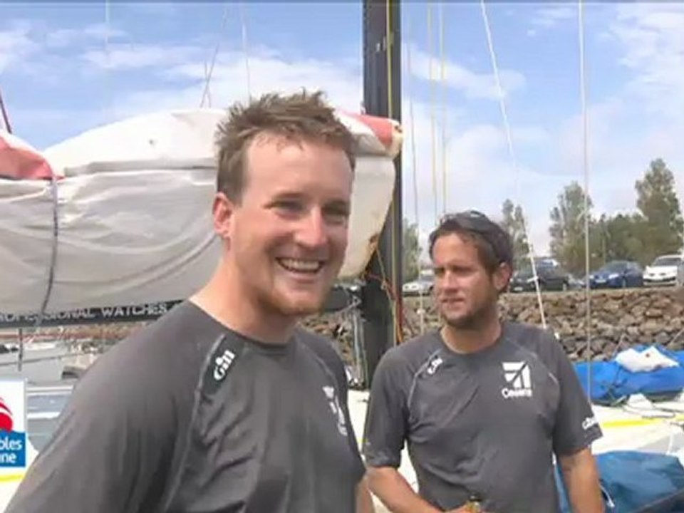 Arrivée de la Global Ocean Race