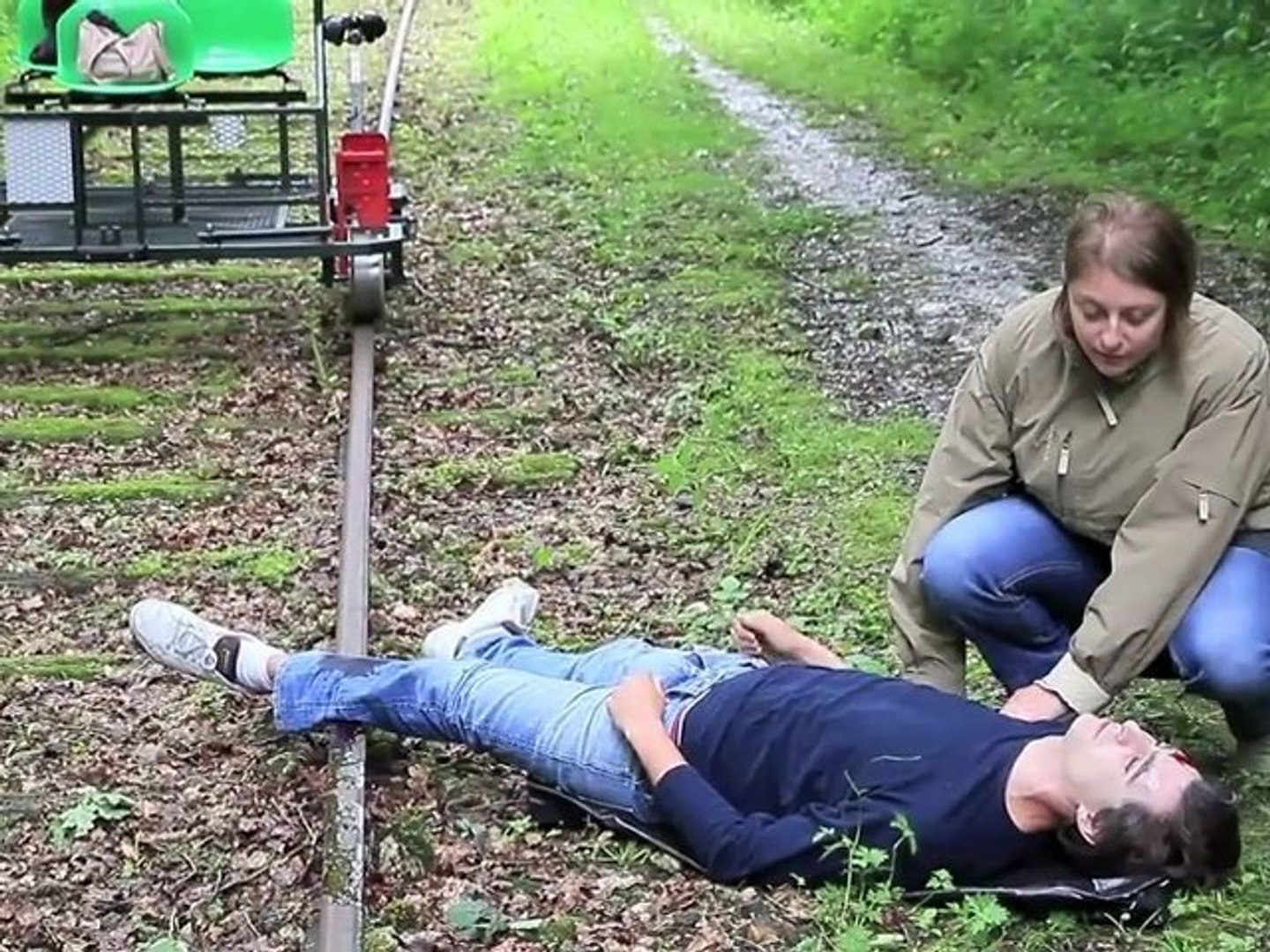 Simulaion d'accident sur le Vélorail de La Ferté-Gaucher (77) - Vidéo  Dailymotion