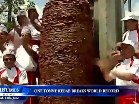 Plus gros Kebab du monde (1 tonne)