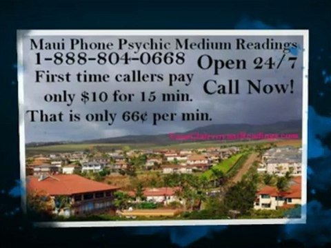 Best Cheap Maui ESP Phone Psychic Medium Reading