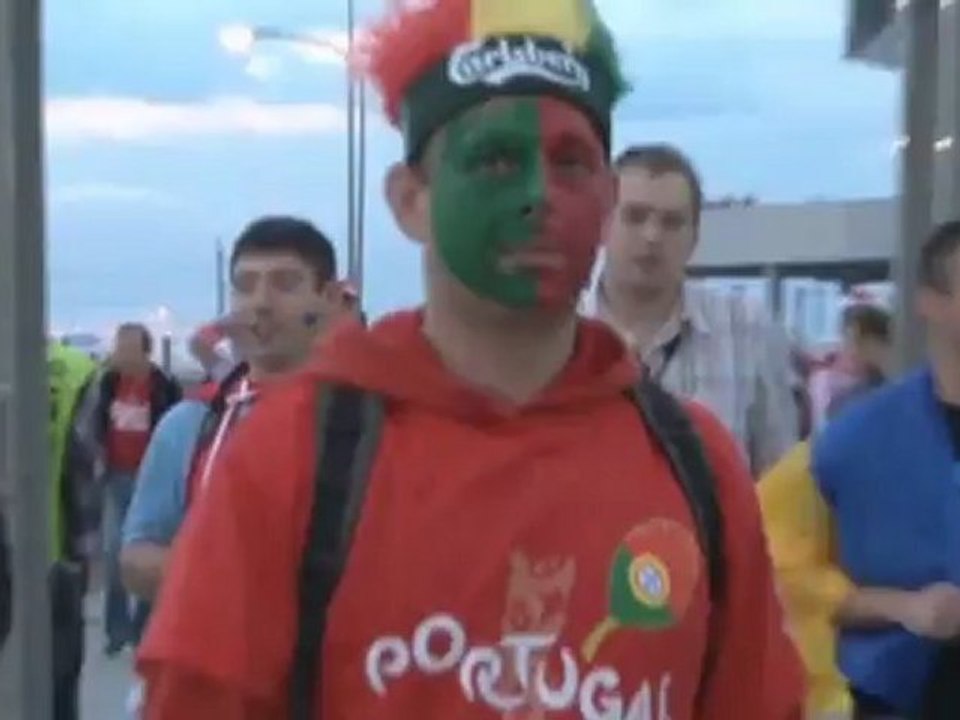 Portugiesischer freudentaumel in lemberg