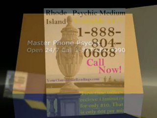 Rhode Island Master Phone Psychic Medium Reading