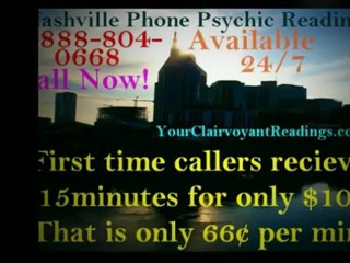 Genuine Nashville Phone Psychic Medium Reading