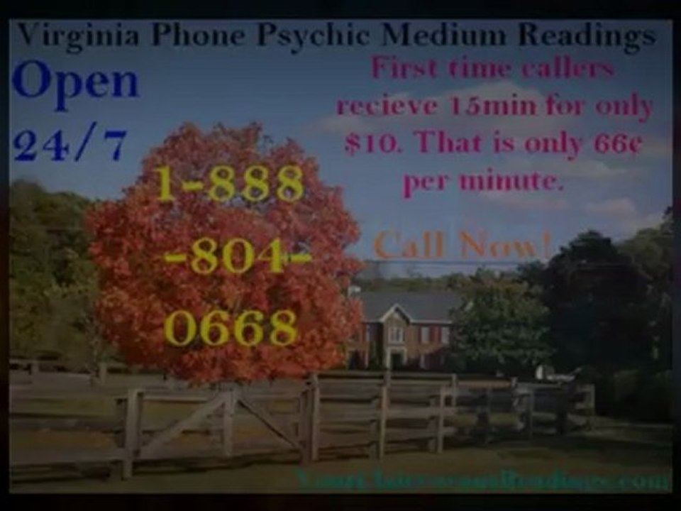 Virginia Phone Health Psychic Medium Reading