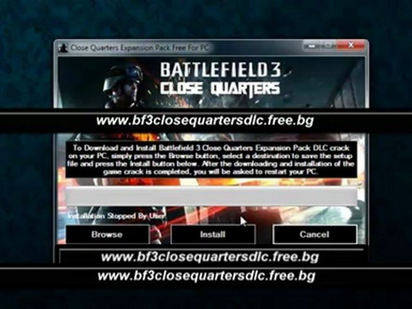 how to unlock Battlefield 3 Close Quarters Expansion Pack DLC Setup + Crack  - video Dailymotion