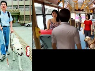 Woman calls guide dog "stinky," kicked off bus by passengers.