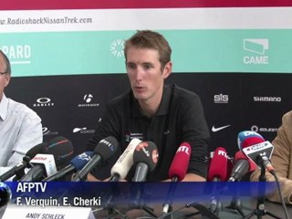 Tour de France: Andy Schleck déclare forfait