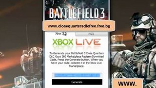 Battlefield 3 Close Quarters Expansion Pack DLC Free Xbox 360 - PS3