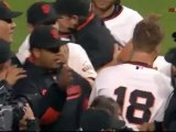En Video: Matt Cain lanza juego perfecto y Gregor Blanco evita que le rompan la hazaña