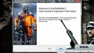 Battlefield 3 Close Quarters Expansion Pack DLC PC INSTALLER