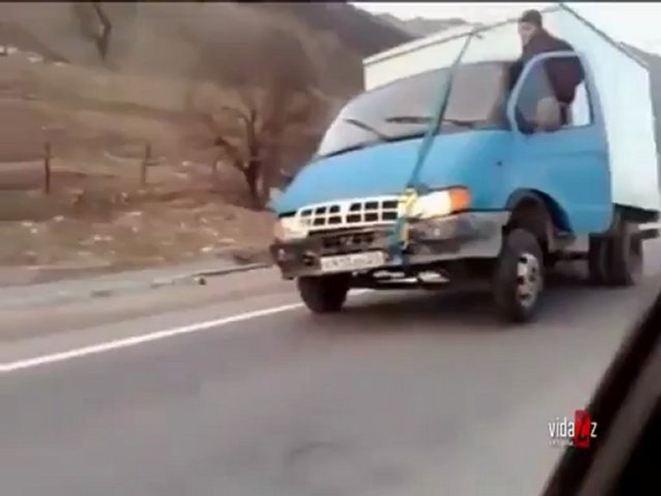Crazy Russian Way of Transportation