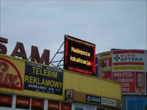 EKRAN LED JASTRZĘBIE ZDRÓJ, PIŁSUDSKIEGO TEL.782 666 777
