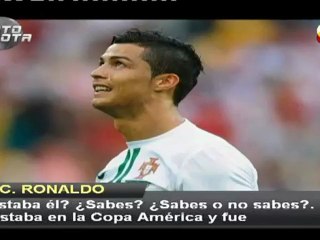 Escuche las polémicas declaraciones de Cristiano Ronaldo al preguntarle sobre Messi