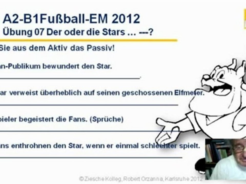 A2-B1 Kap. 16 Grammatik Üb. 07 EM Fußball 2012