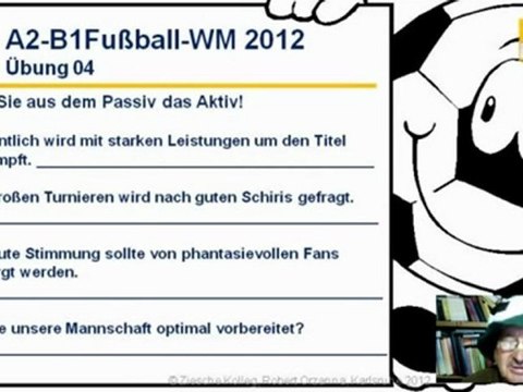 A2-B1 Kap. 16 Grammatik Üb. 04 EM Fußball 2012