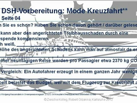 A2-B1 DSH-Vorbereitung Grammatik Nebensatz Konjunktion dass
