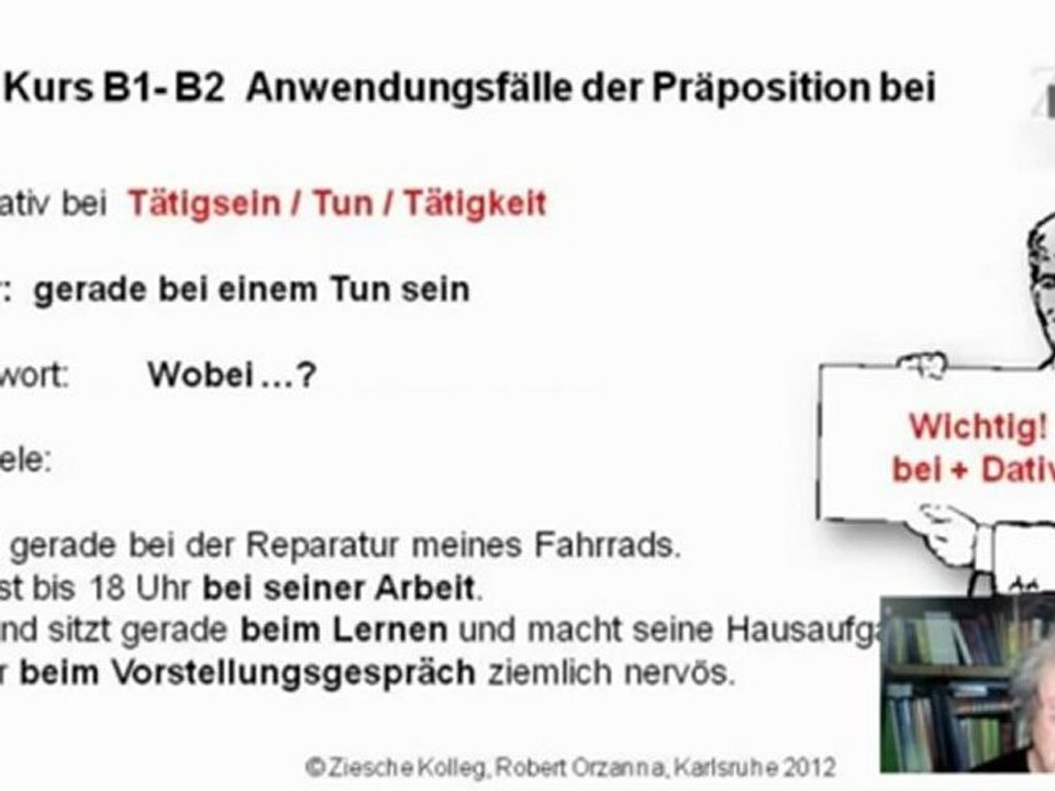 B1-B2 Anwendung der Präposition bei + D S.03