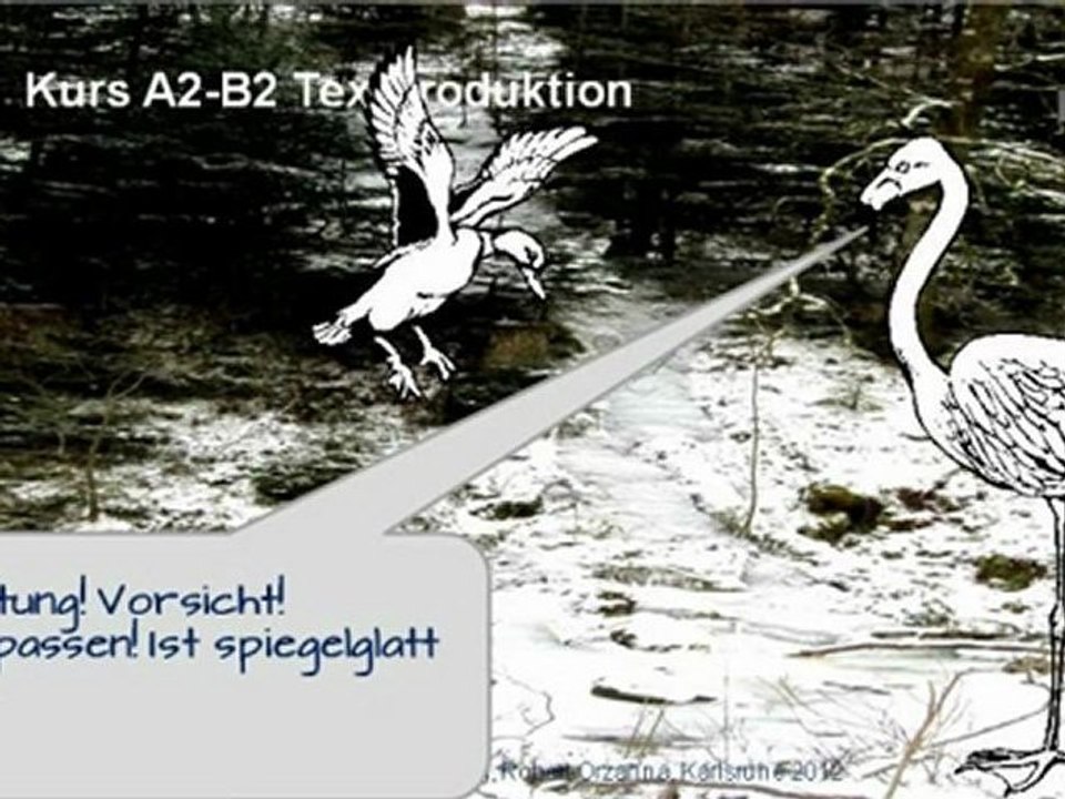 A1-A2 Leseverstehen Am Langenbach im Langenbachtal