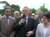 Intervention de Jean-Marc Ayrault lors de son déplacement au Mans