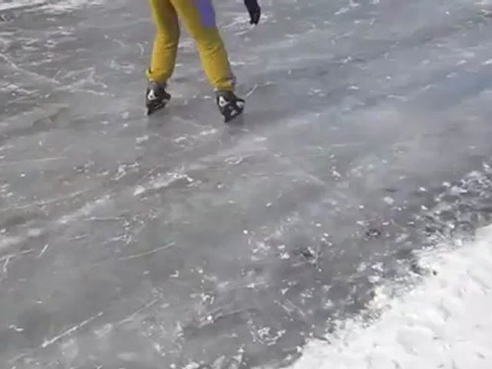 A1-B2 Textproduktion Auf Schlittschuhen