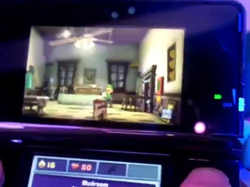 Luigi's Mansion Dark Moon (3DS) - Gameplay 01 - E3 2012