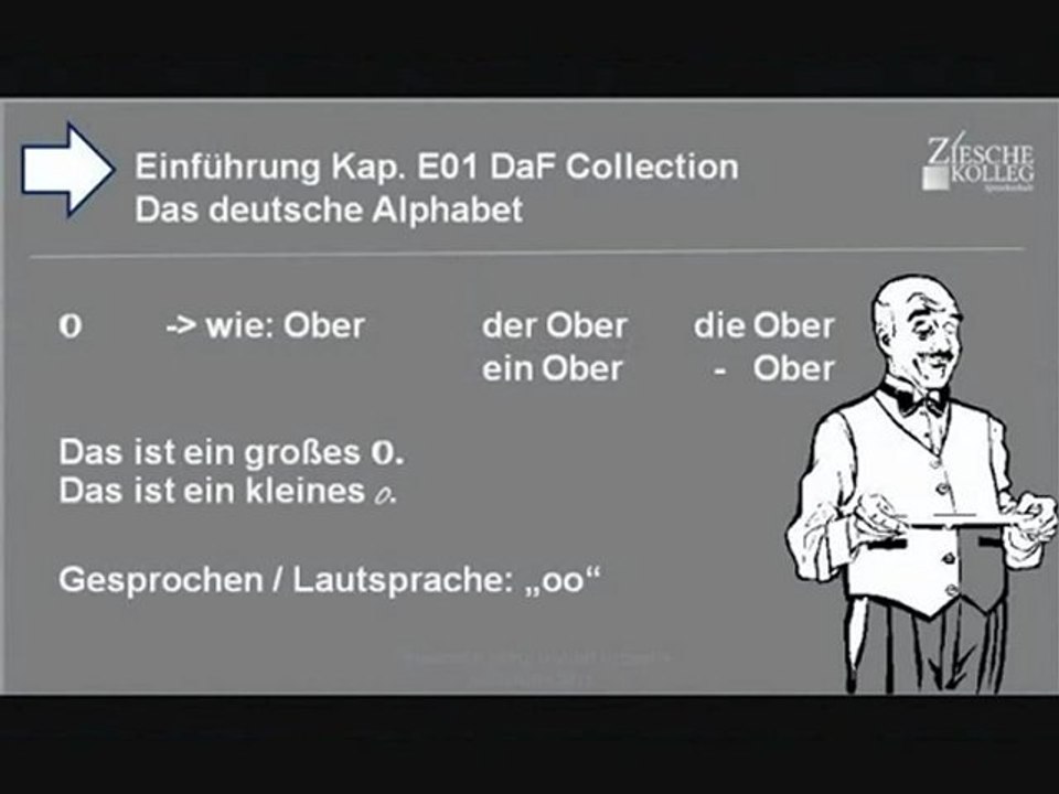 Kap. Einführung 01  Das deutsche Alphabet O