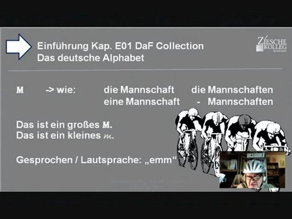 Kap  Einführung 01  Das deutsche Alphabet M