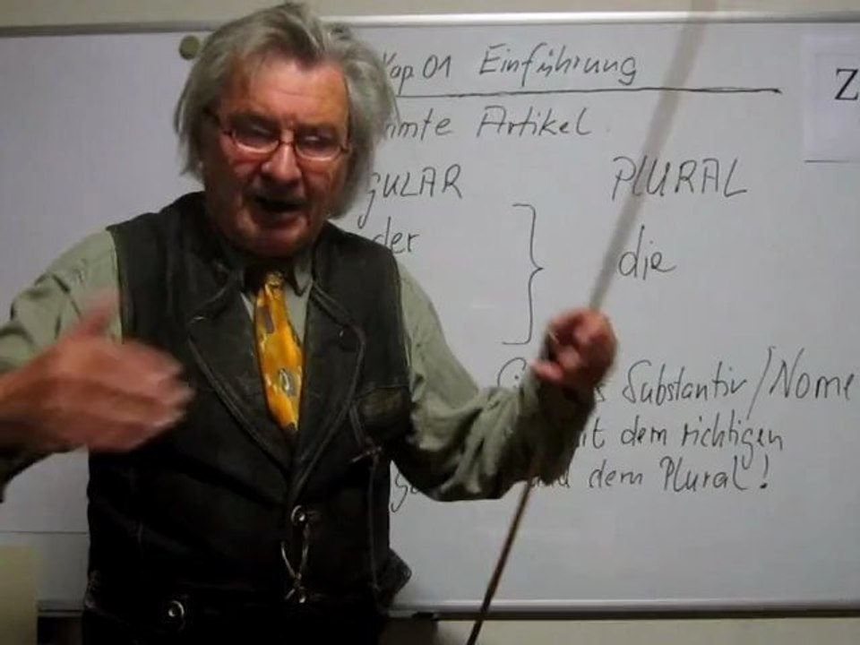 A1 Kap.01 Einführung bestimmter Artikel allgemein Personen Sachen