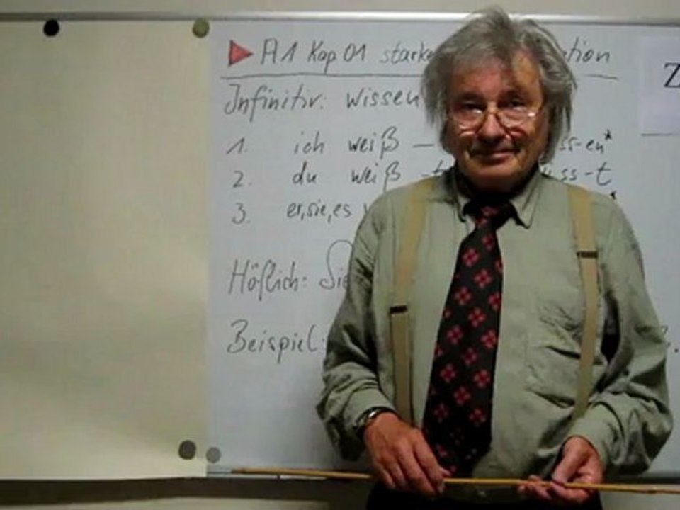 A1 Kap.01 Konjugation starke Verben wissen