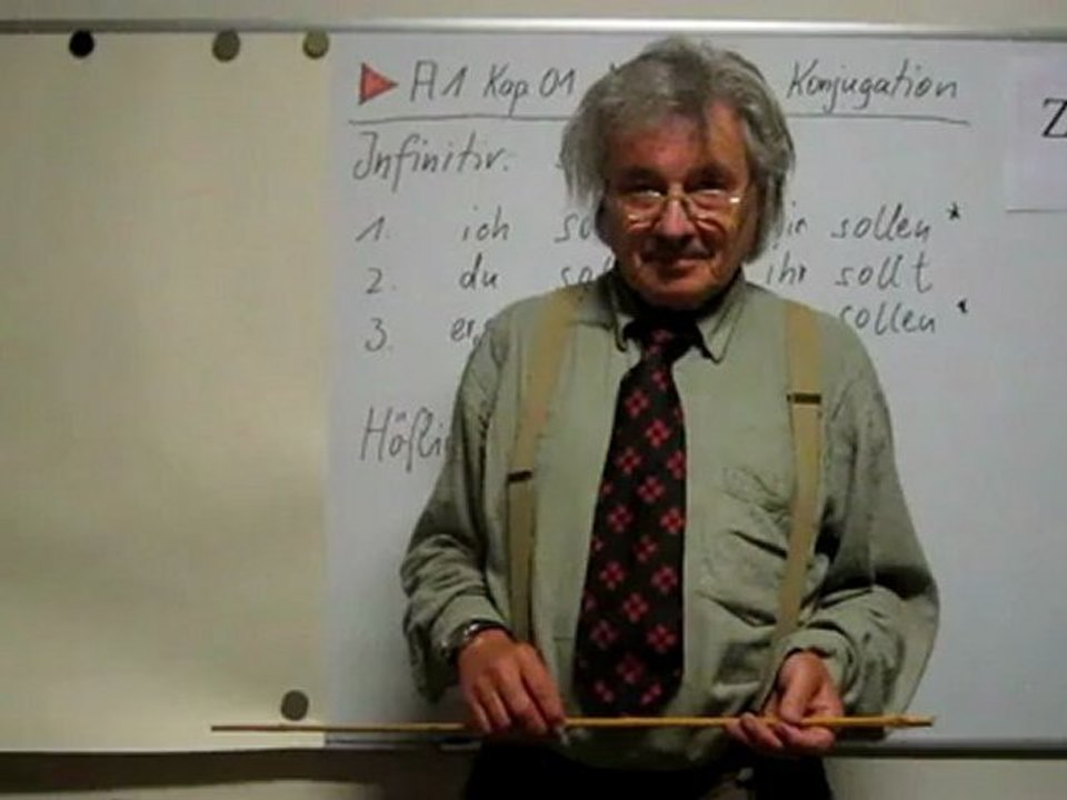 A1 kap.01 konjugation modalverben sollen