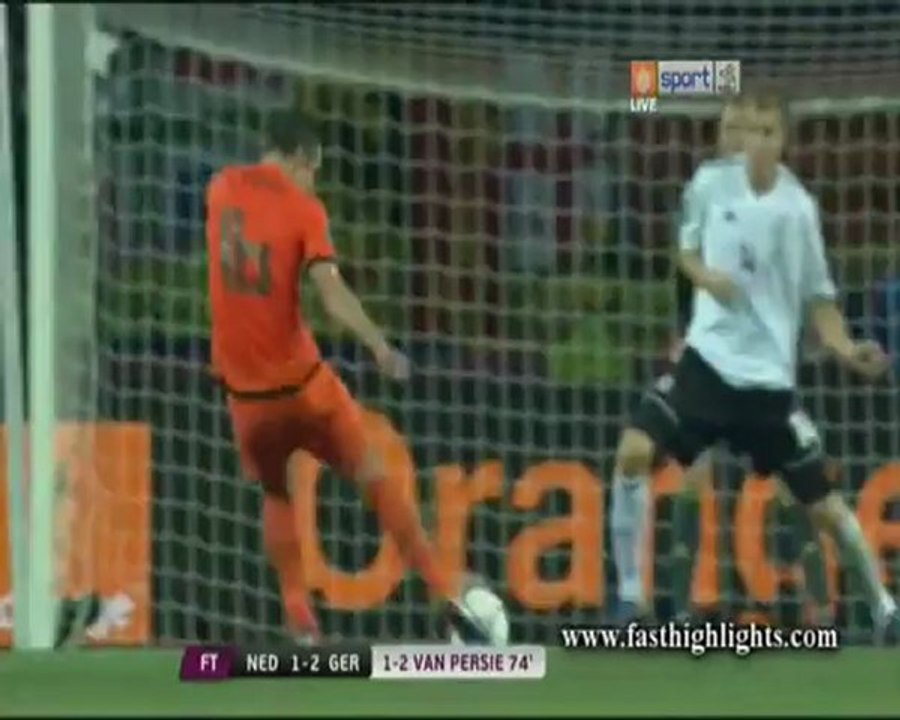 EURO 2012 PAYS BAS - ALLEMAGNE (1-2)