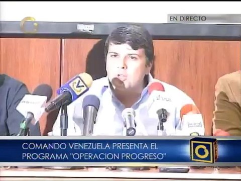 Operación Progreso ajusta detalles para arrancar la campaña de Capriles