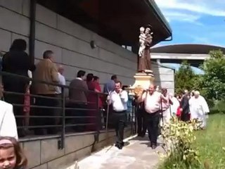 Misa, procesion y roscas de San Antonio