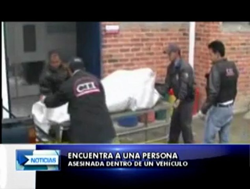 Ipiales: con varios impactos de bala encuentran a sujeto asesinado dentro de su vehículo
