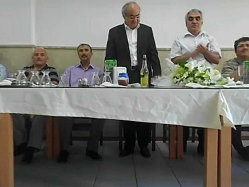 Tarım Reformu Genel Müdür Yardımcısı Sayın Yusuf GÜLSEVER'in Denizli'deki mesai arkadaşlarına veda konuşması...