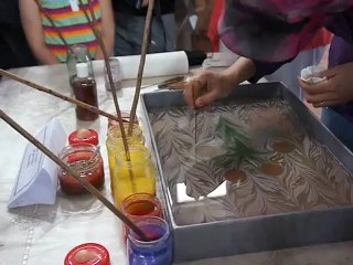 Sinop Halk Eğitimi Merkezi-ebru sanatı