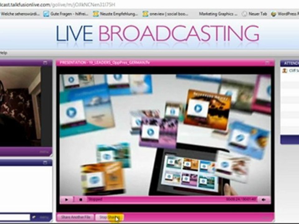Webinar in 1 minuter und 20 sekunden erstellen