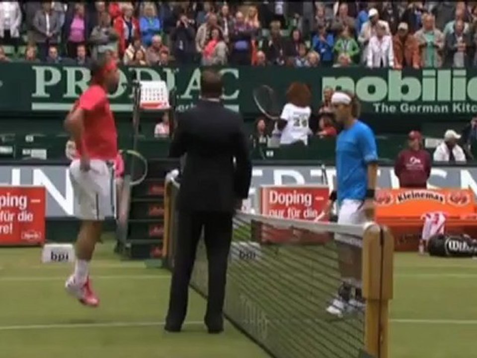 Halle: Nadal trifft auf Kohlschreiber