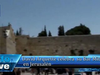 David Arquette celebra el Bar Mitzva en Jerusalén