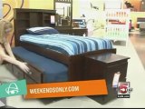 Twin Trundle Bed with Storage - Weekends Only Furniture Outlet in St. Louis