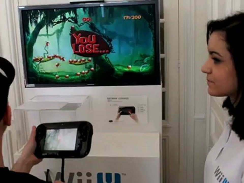 Nintendo Wii U Showroom Paris 14 juin 2012