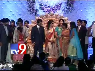 Director Gunasekhar at Ram Charan and Upasana's wedding reception