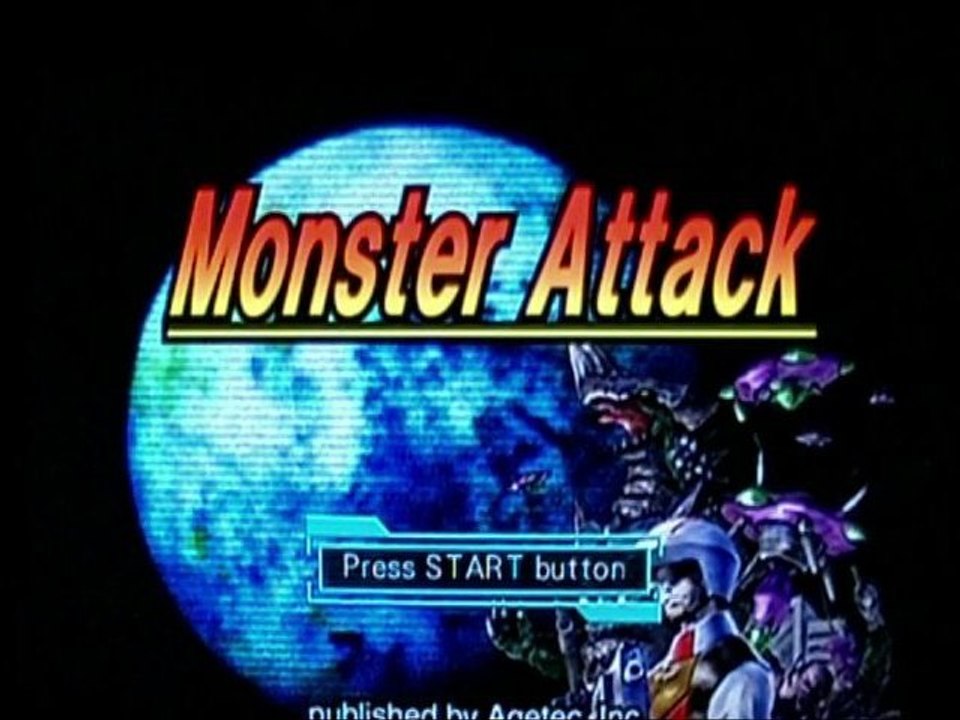 First Level - Test - Monster Attack - Playstation 2