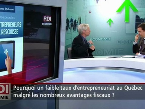 RDI Économie - Entrevue Pierre Duhamel