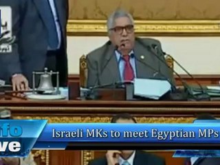 Israeli MKs to meet Egyptian MPs