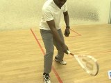 Cours Squash: drop shot ou amortie