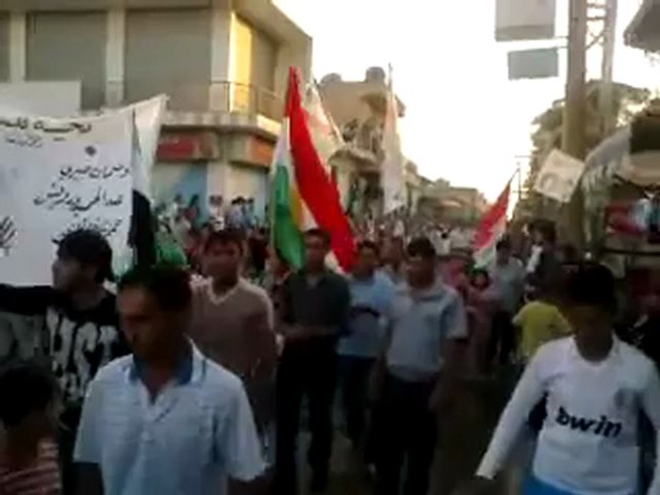 Syria فري برس الحسكه الدرباسية مظاهرة الخميس 14 6 2012   ج3 ALhasaka