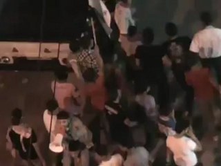 Syria فري برس ريف دمشق  قدسيا مظاهرة مسائية نصرة للحفة 13 6 2012 Damascus